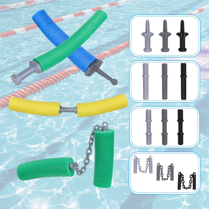 Foam Pool Noodle - Pedang Mie Kolam Apung Luar Ruangan,