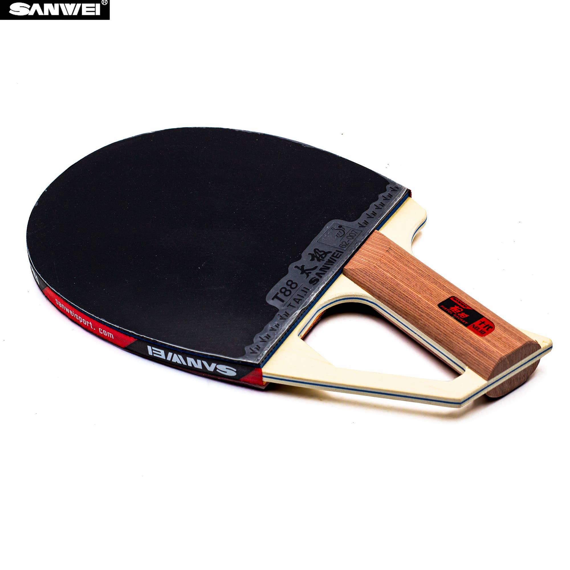 Raket Tenis Meja Sanwei 10th P - Sports Equipment Bat ulasan dan harga