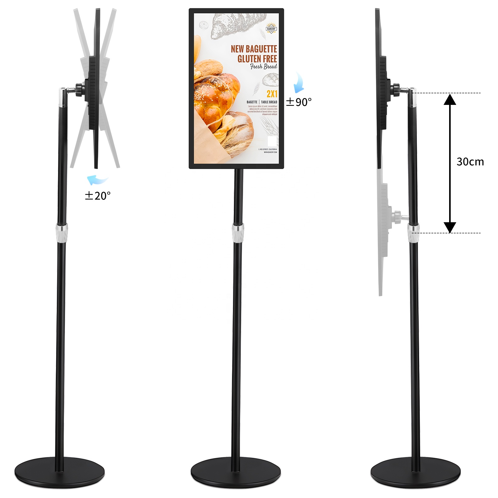 Tablet PC Digital Signage Kome - Sports Equipment Advertisement ulasan dan harga